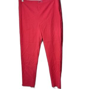 J. McLaughlin Womens Pants Side Zip Stretch Office Crop Casual 12